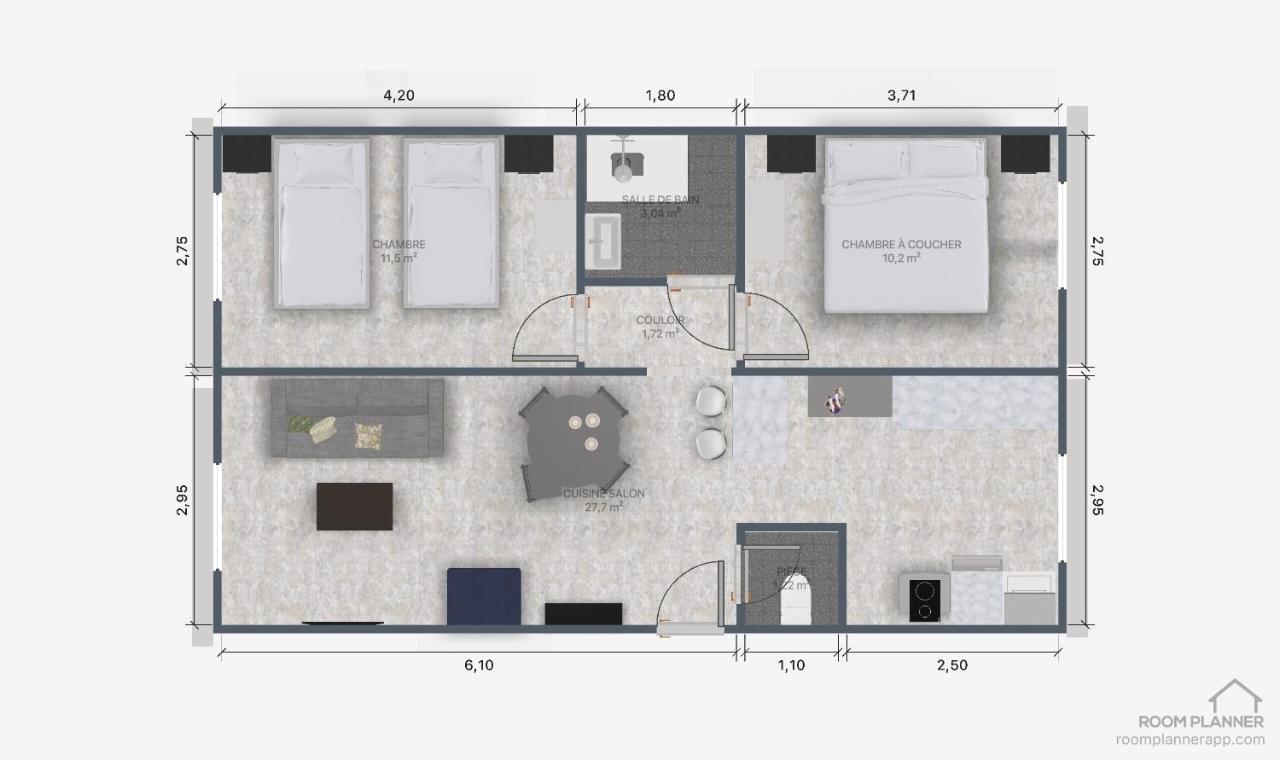 Appartement Breil Sur Roya Centre Eksteriør bilde